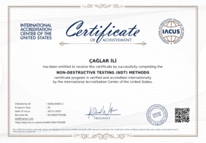 IACUS Sertifikası (IACUS Certificate)